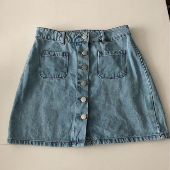 Garage skirt. XS. Blue - Picture 4 of 6